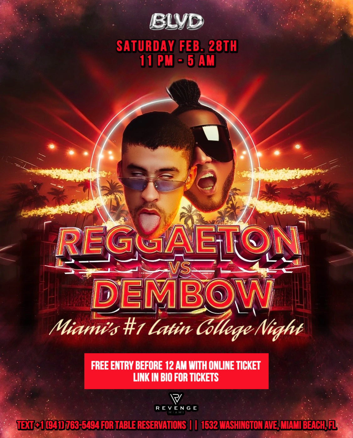 DEMBOW VS REGGAETON NIGHT