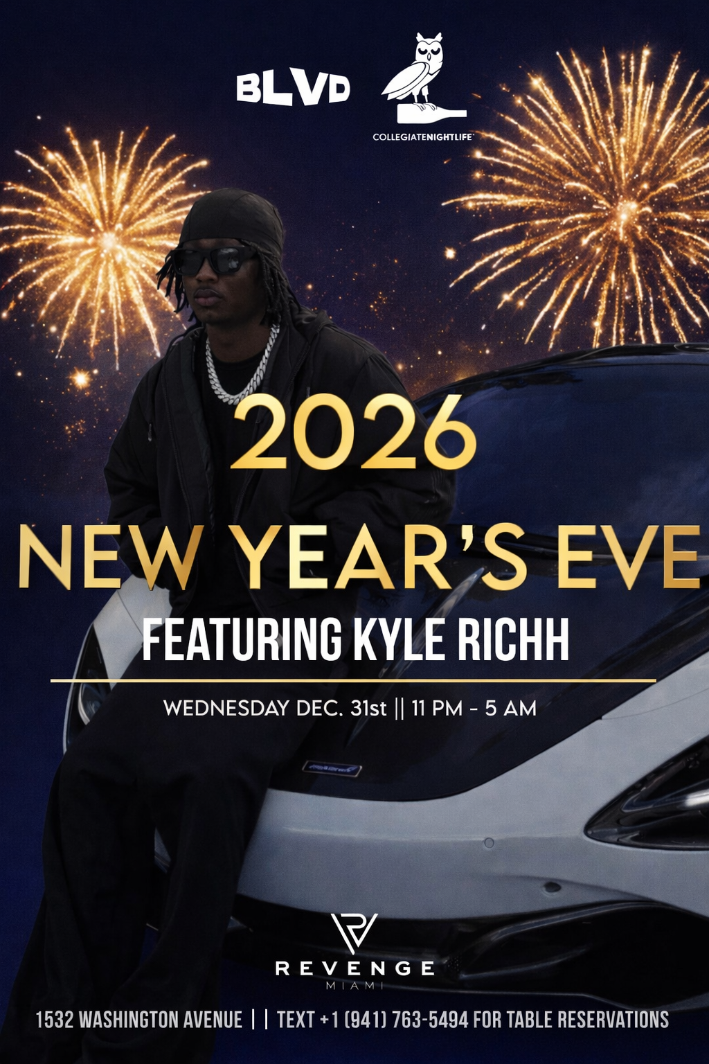 KYLE RICHH AT REVENGE ON NYE