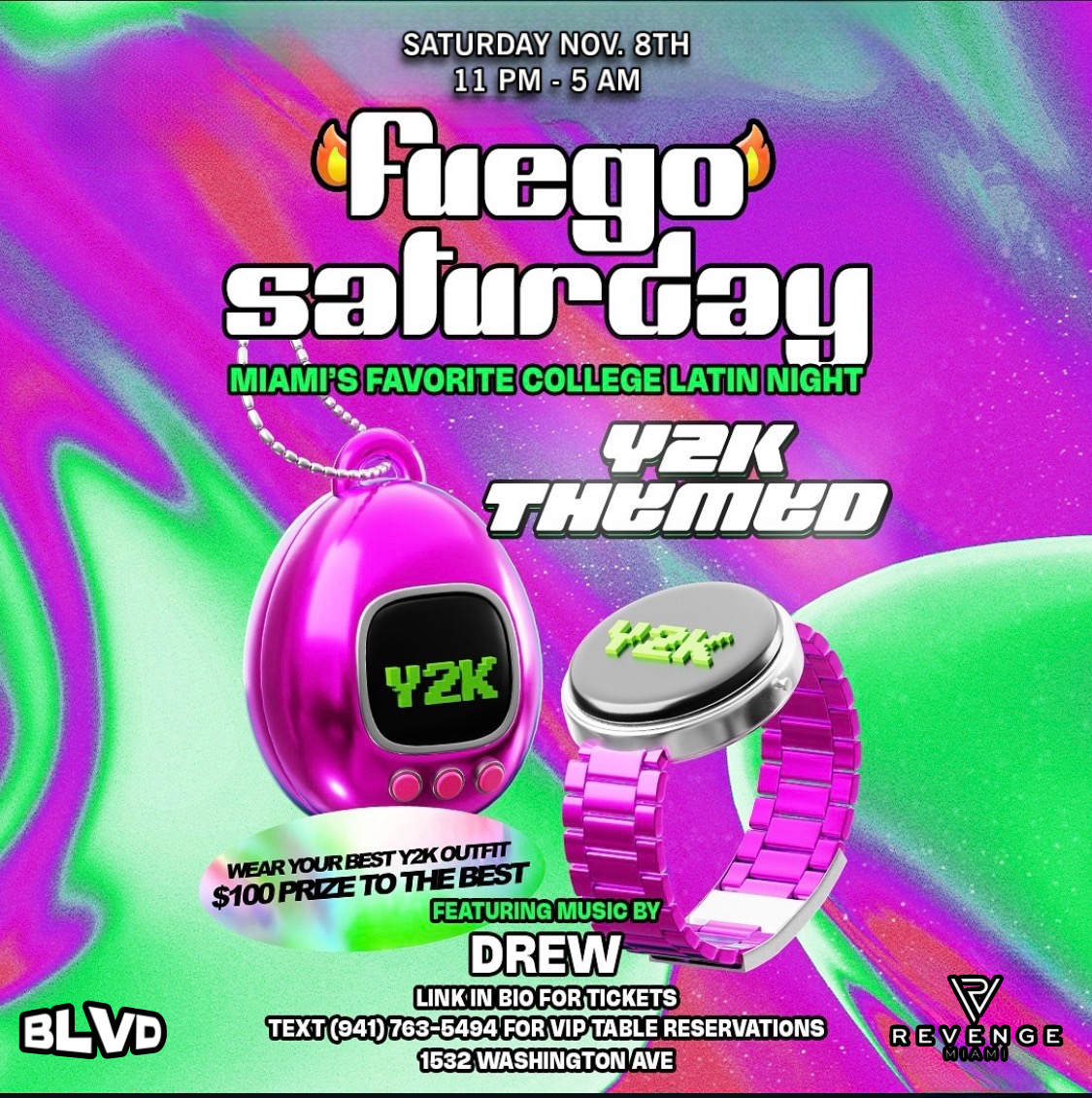 Y2K || Fuego Saturday at Revenge