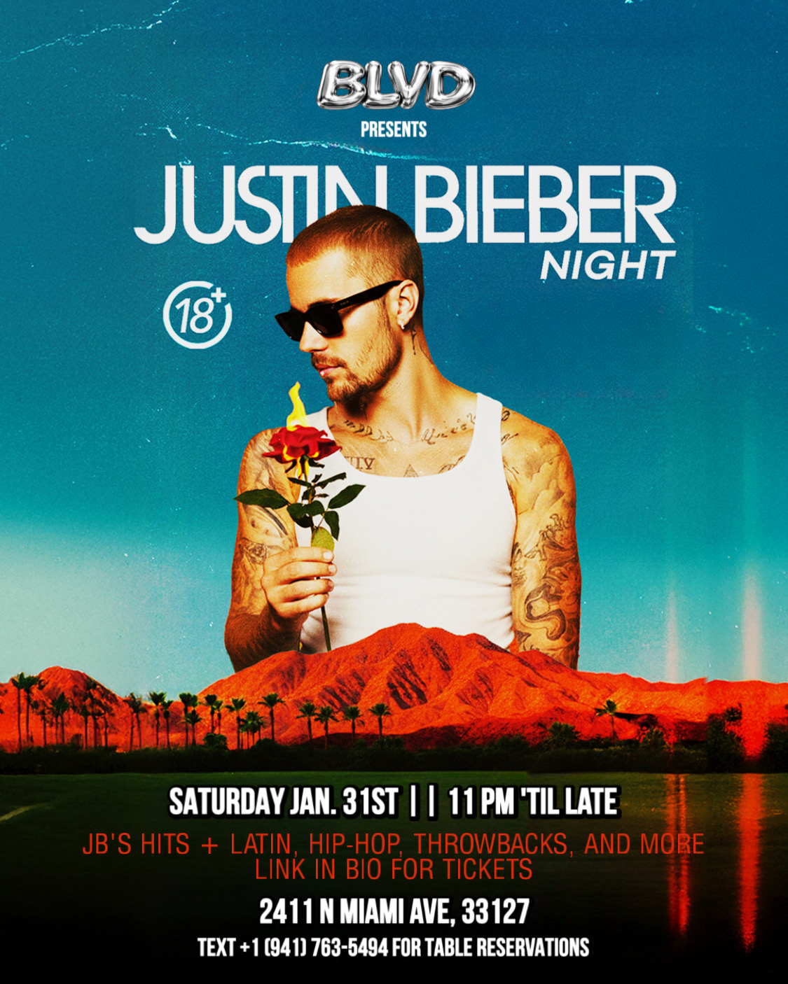 JUSTIN BIEBER NIGHT || Saturday 🪩